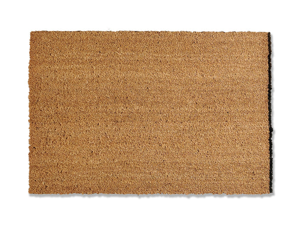 Plain coir doormat – UncommonDoormats
