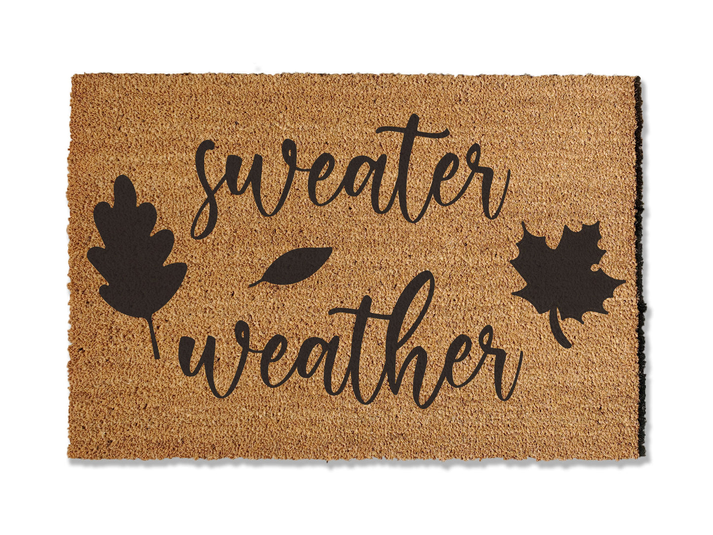 Sweater Weather Doormat - Fall Decor