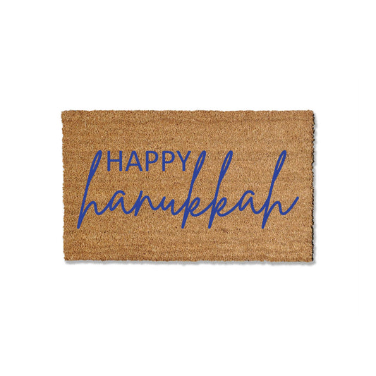 Happy Hanukkah Doormat