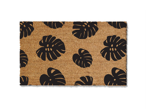 Monstera Doormat - Tropical Leaf Doormat