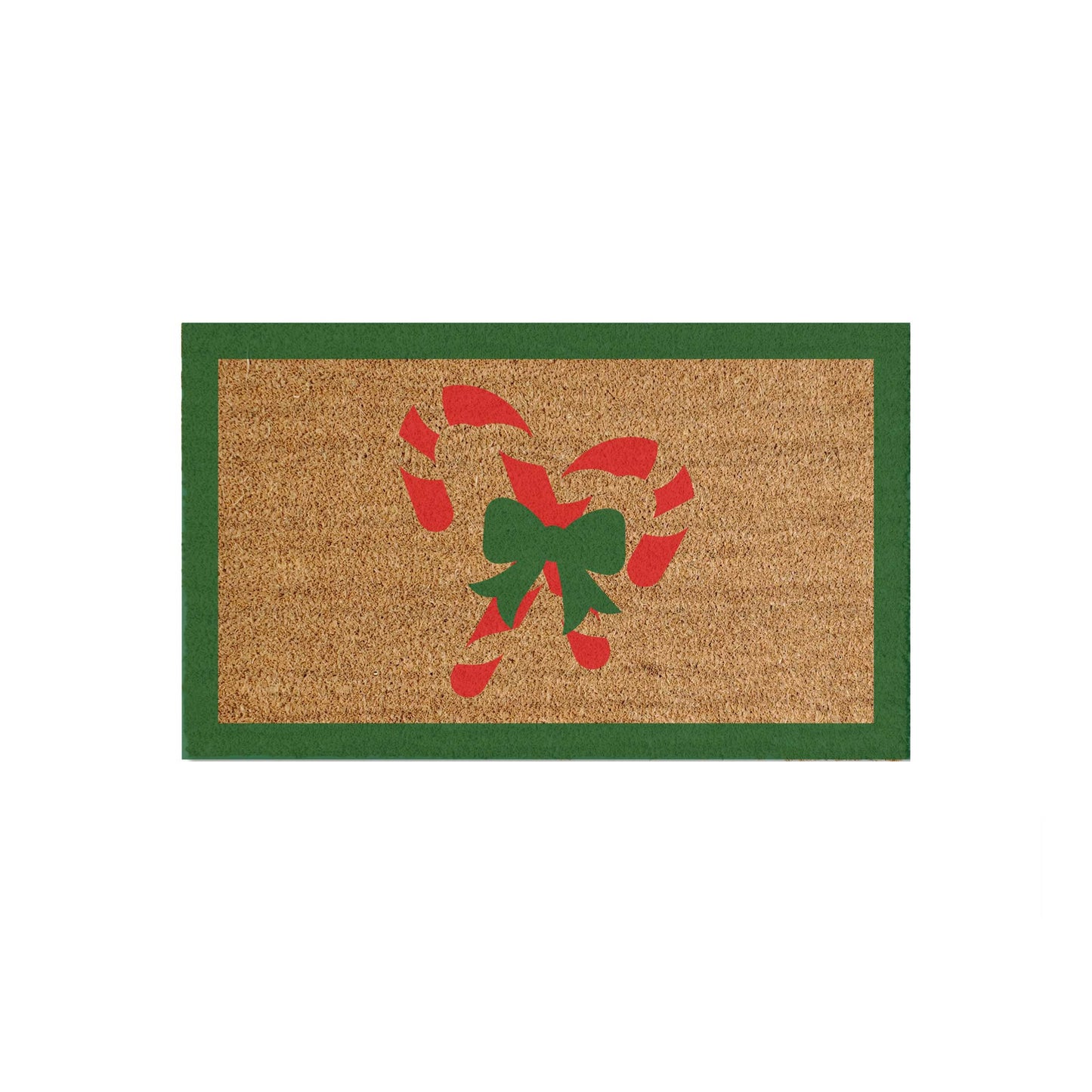 Candy Cane Doormat - Christmas