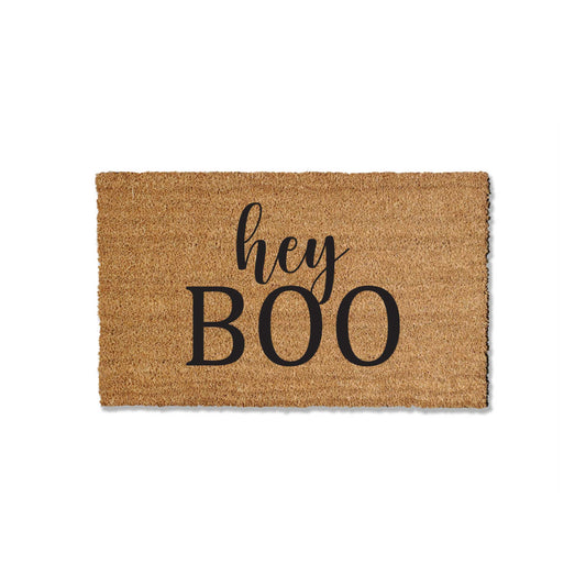 Hey BOO Doormat - Halloween