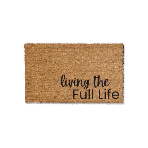 Living the Full Life Doormat