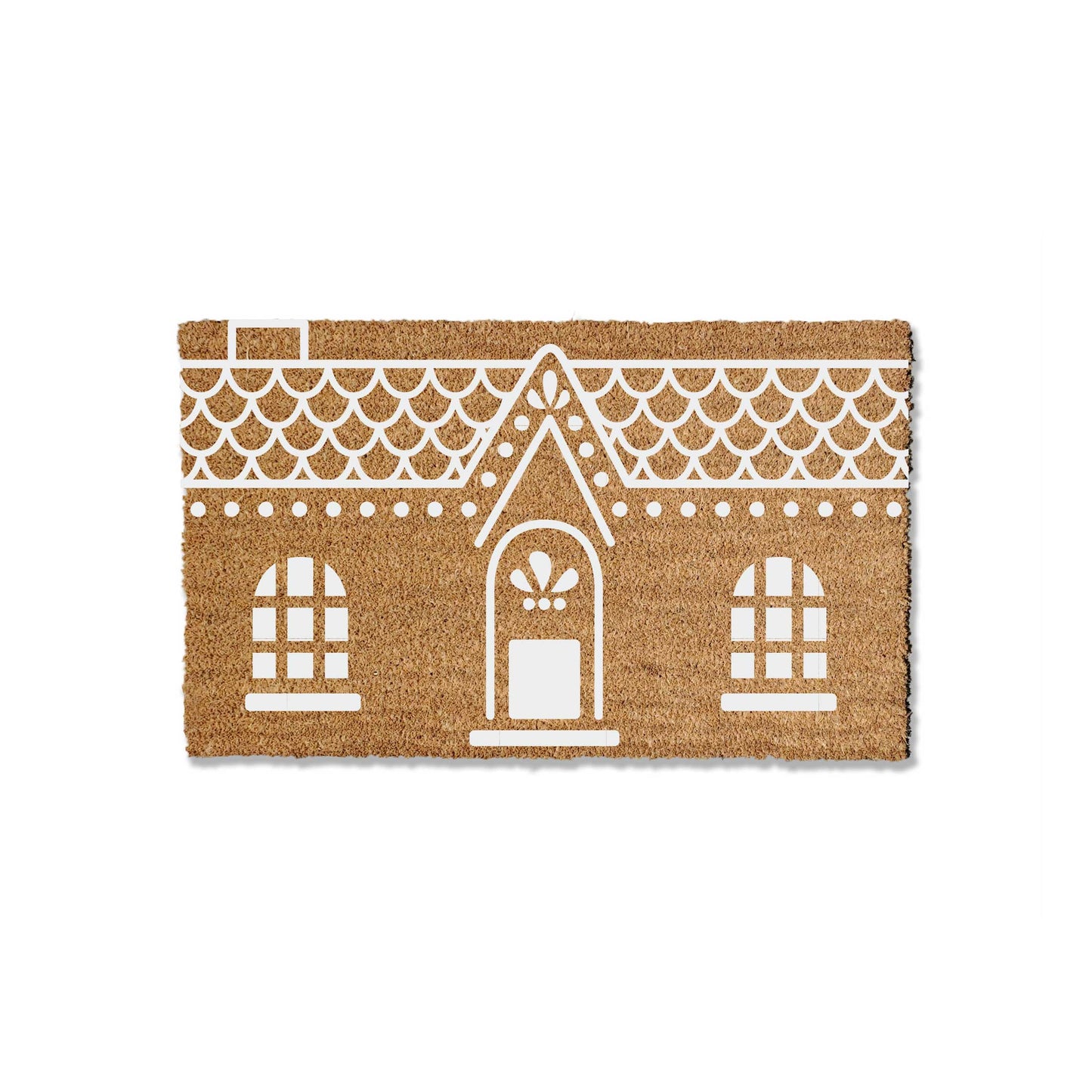 Gingerbread House Doormat