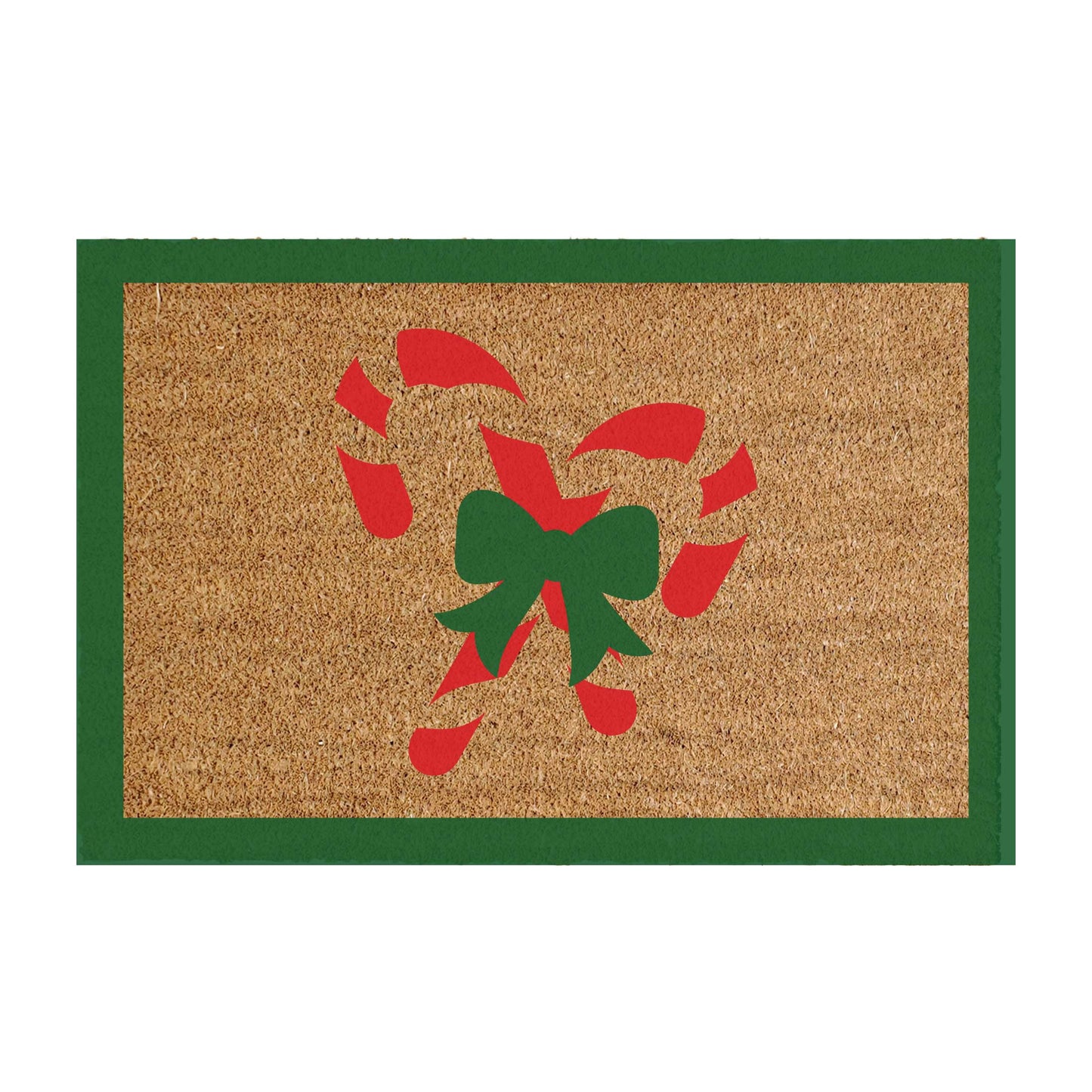 Candy Cane Doormat - Christmas