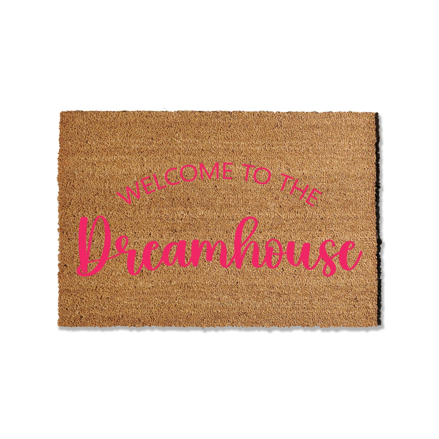 Welcome to the Dreamhouse Coir Doormat - Barbie Doormat