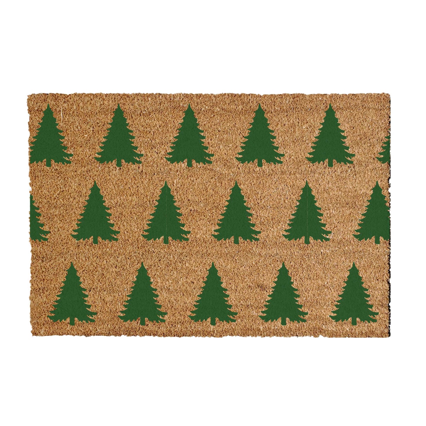 Christmas Tree Patterned Doormat