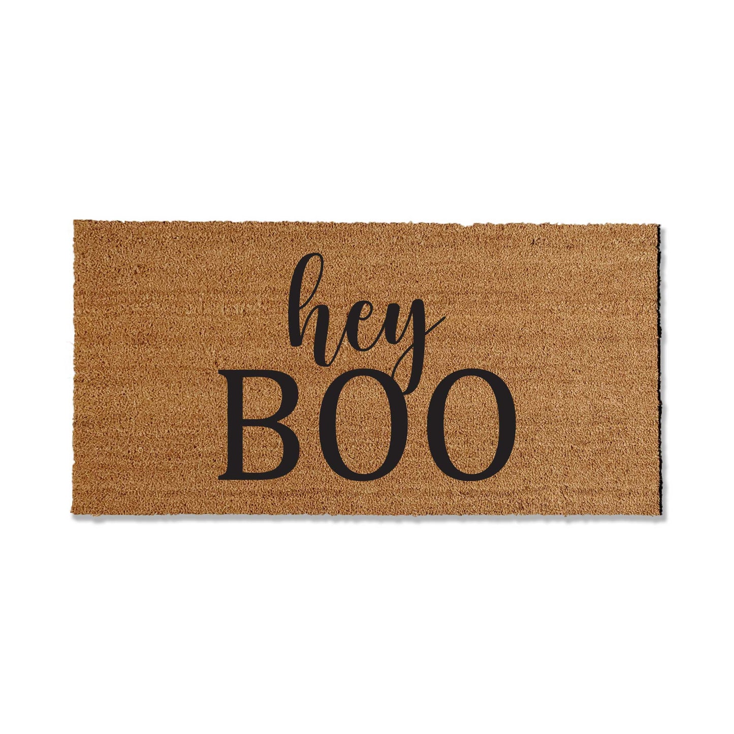 Hey BOO Doormat - Halloween