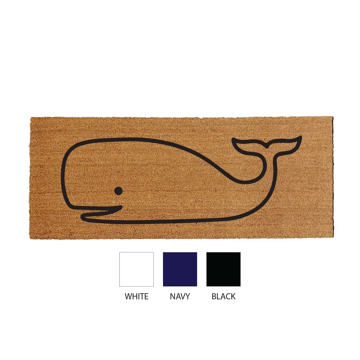 Whale Doormat - Beach Doormat