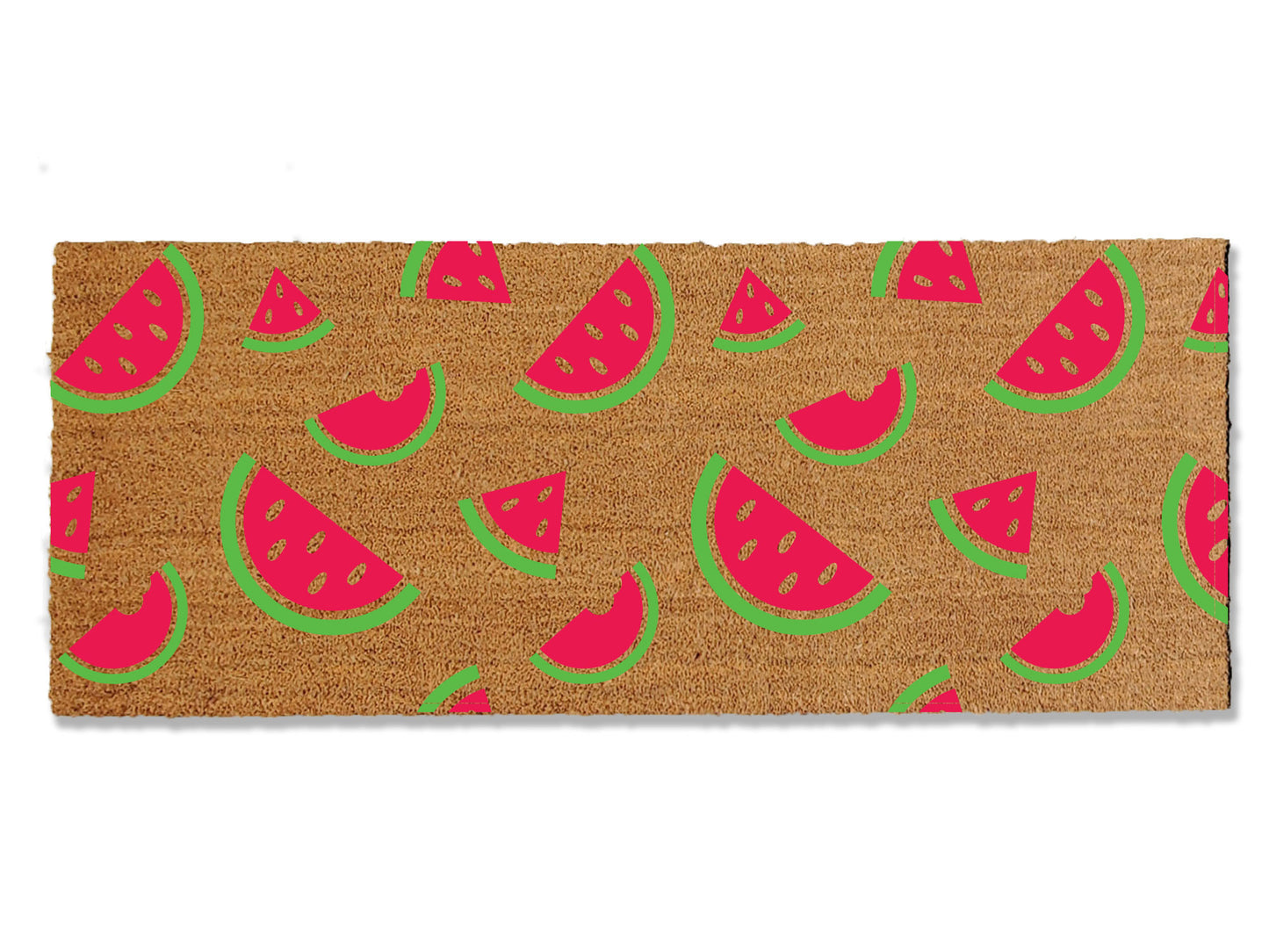 Summer Watermelon Patterned Doormat