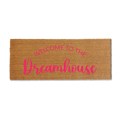 Welcome to the Dreamhouse Coir Doormat - Barbie Doormat