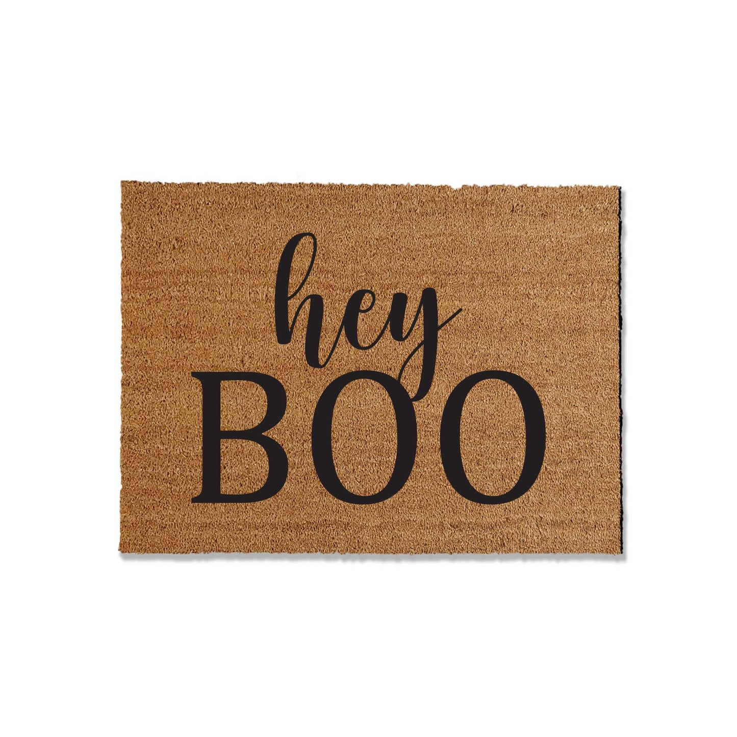 Hey BOO Doormat - Halloween