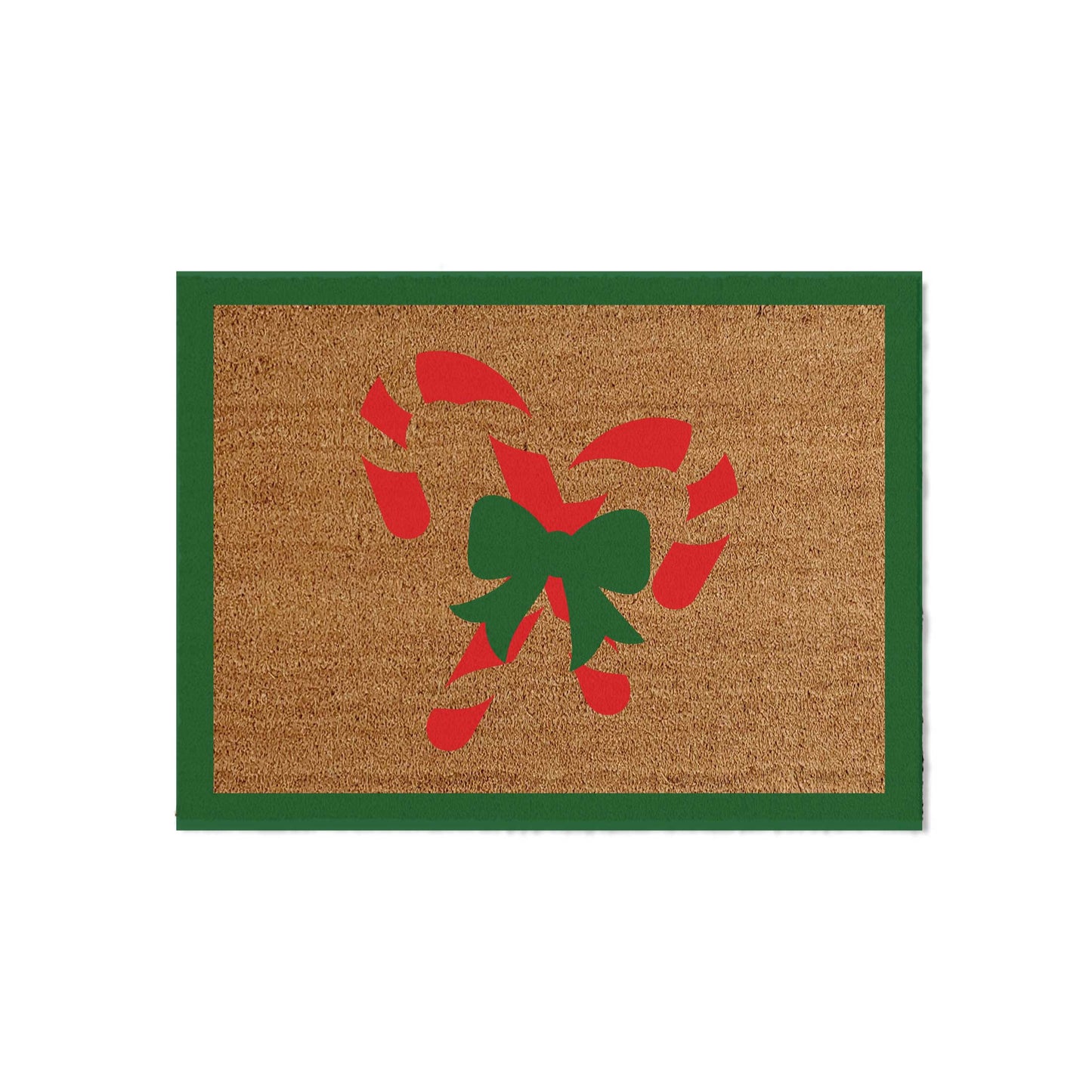 Candy Cane Doormat - Christmas