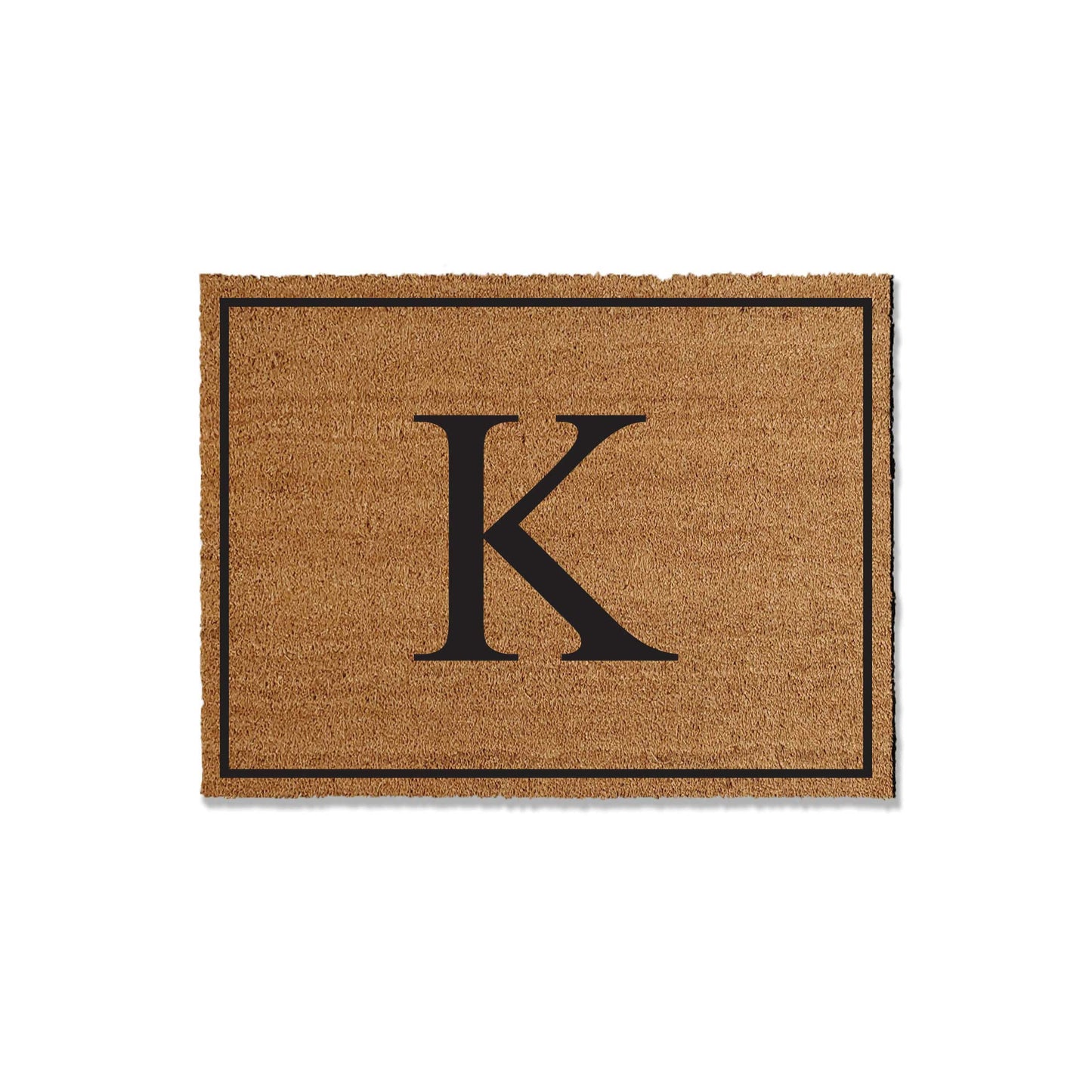 Custom Initial Doormat