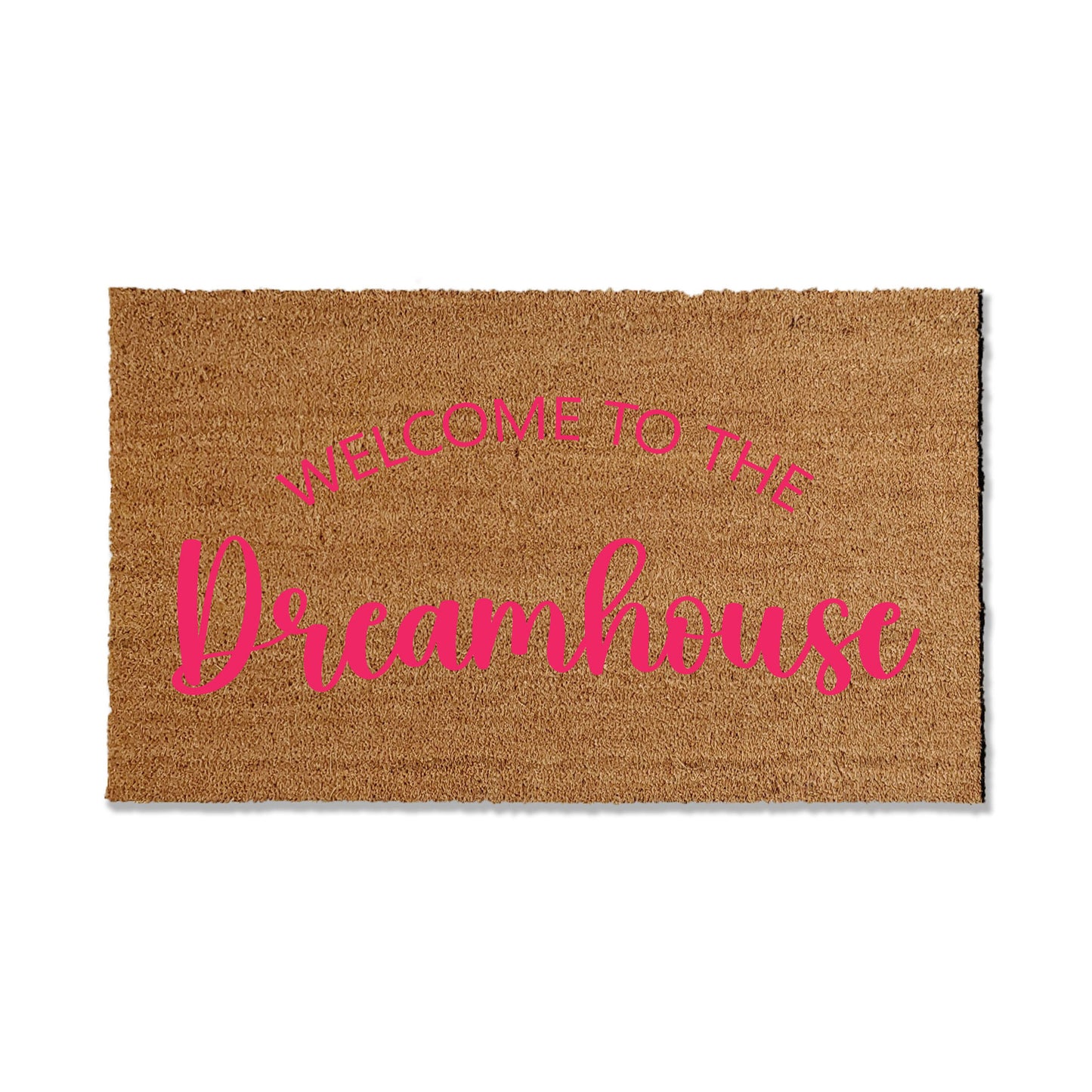 Welcome to the Dreamhouse Coir Doormat - Barbie Doormat
