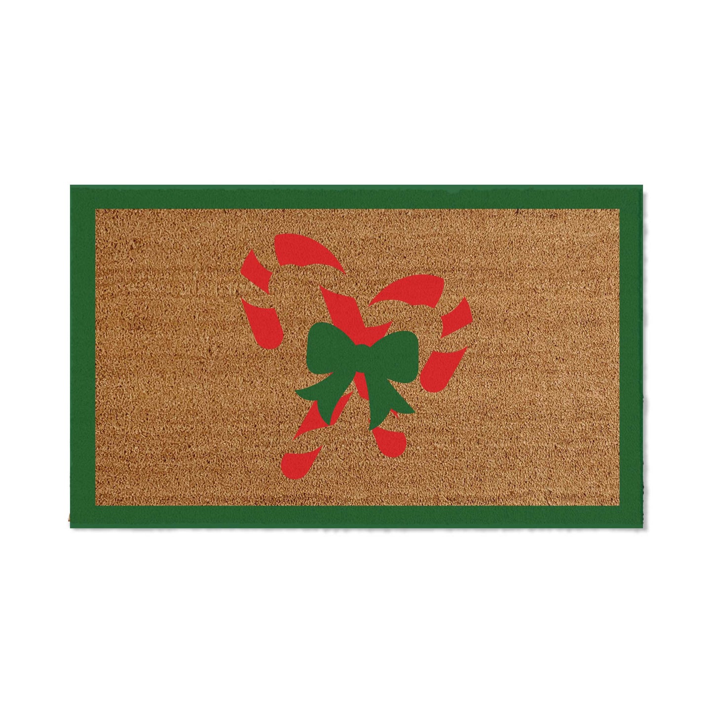 Candy Cane Doormat - Christmas