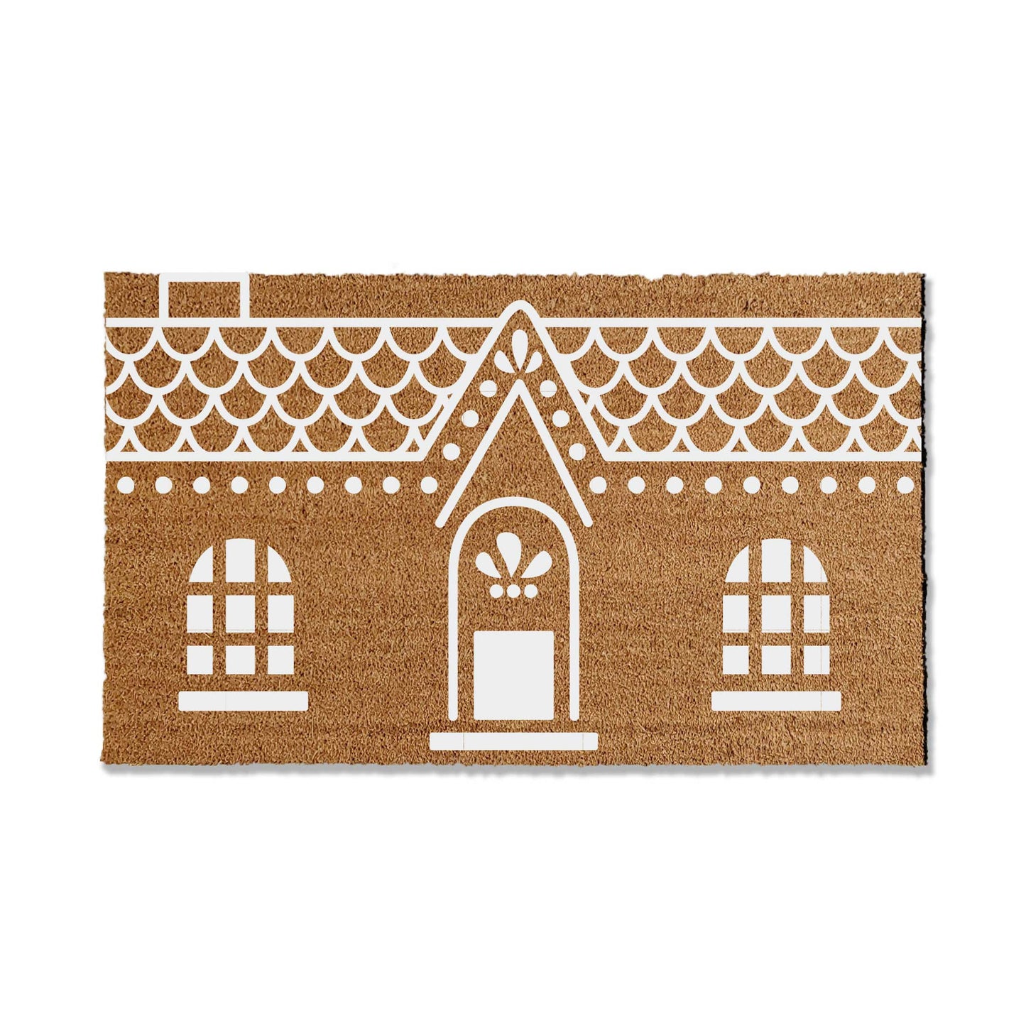 Gingerbread House Doormat