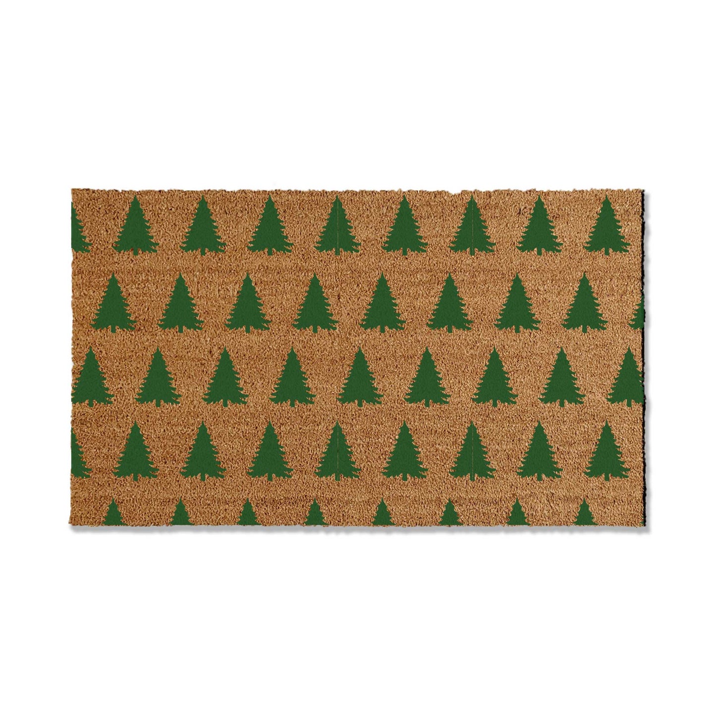 Christmas Tree Patterned Doormat