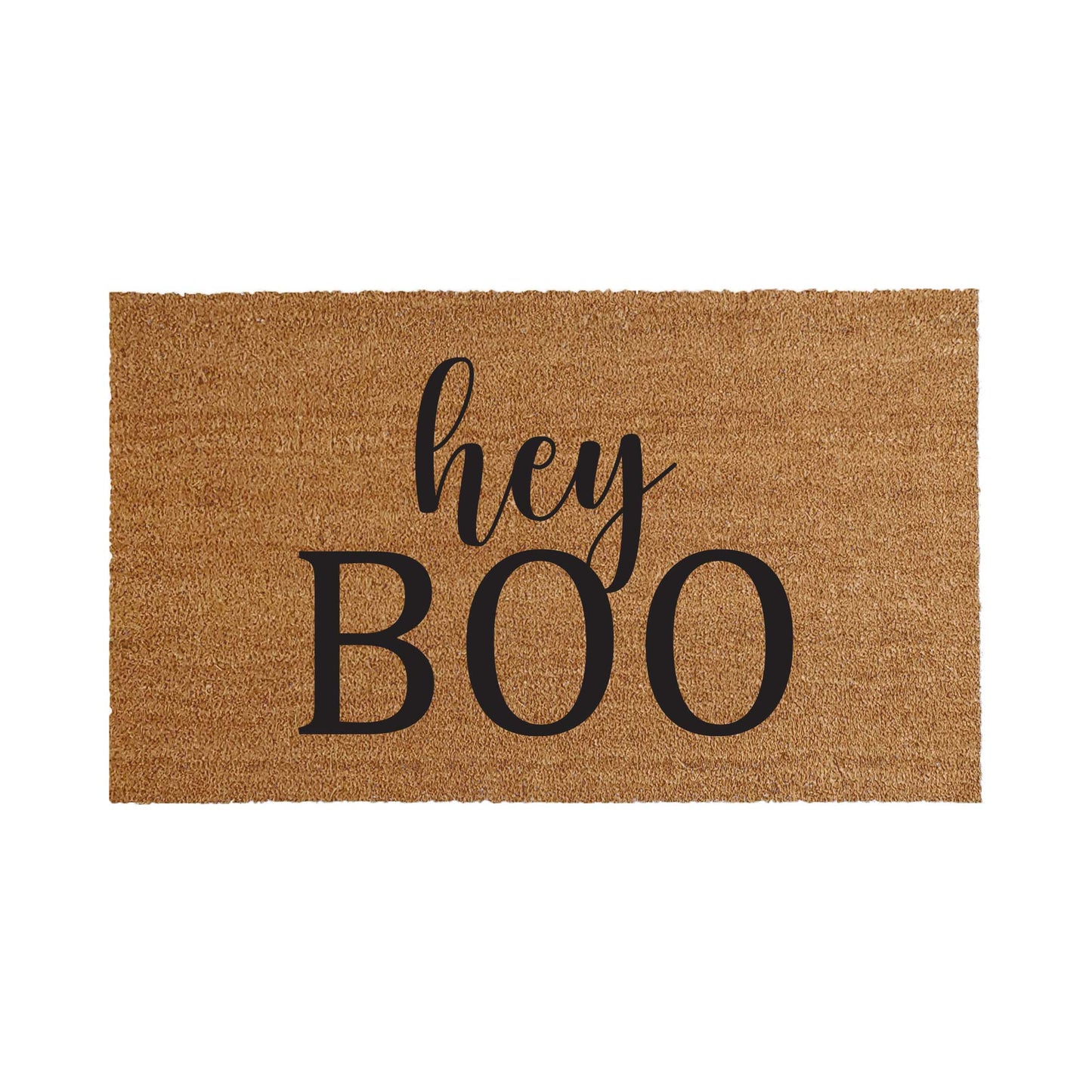 Hey BOO Doormat - Halloween