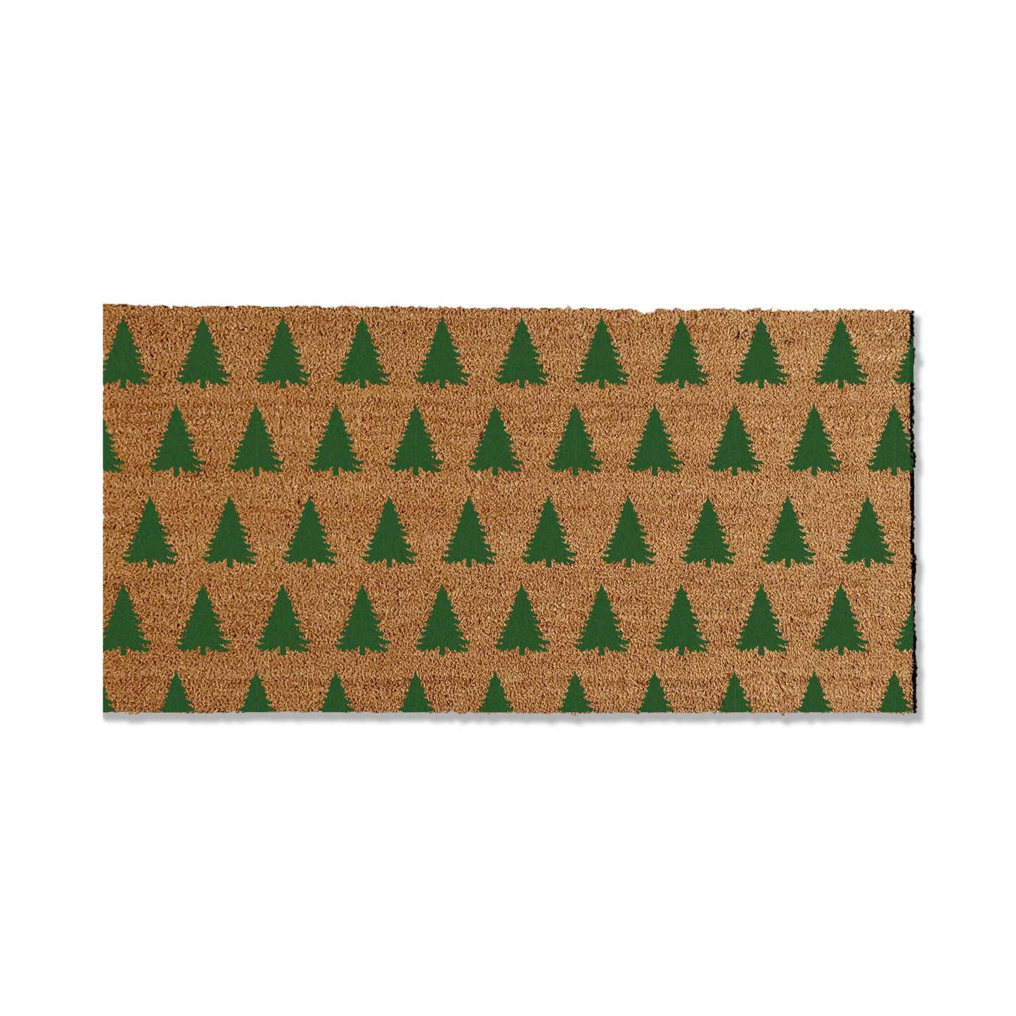 Christmas Tree Patterned Doormat