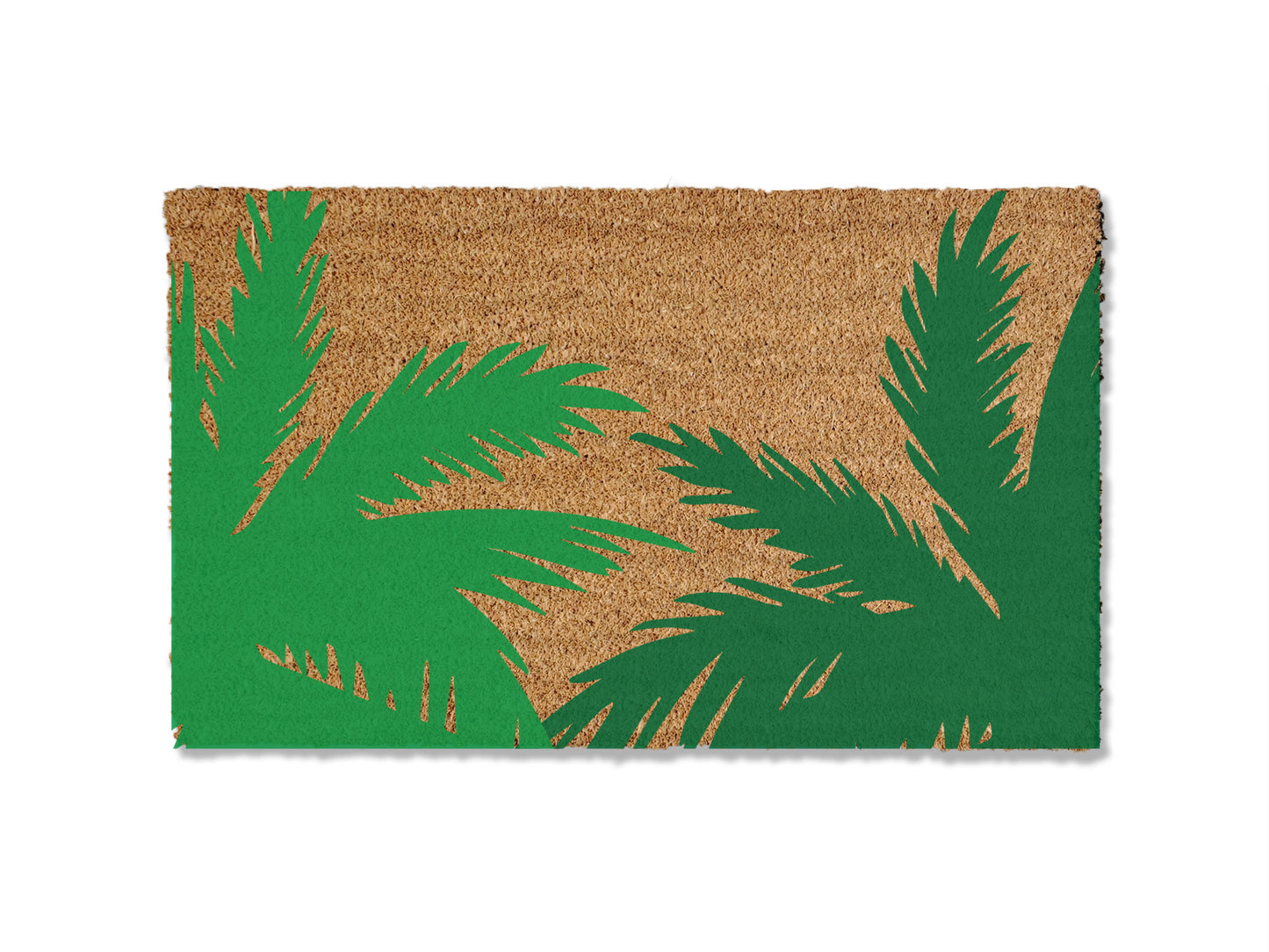 Summer Palm Tree Coir Doormat