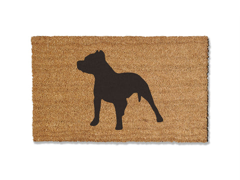 Pitbull Doormat - Dog lover