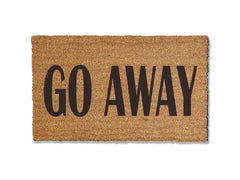 GO AWAY Doormat - Rude Doormat