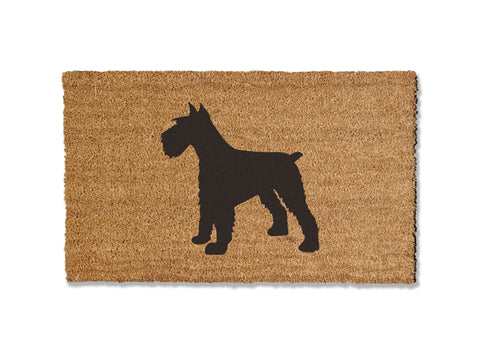 Schnauzer Doormat