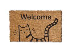 Cat Welcome Doormat, Feline Friend Doormat