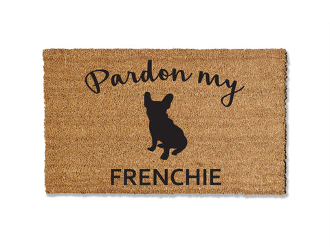 Pardon My/Our Frenchie Doormat