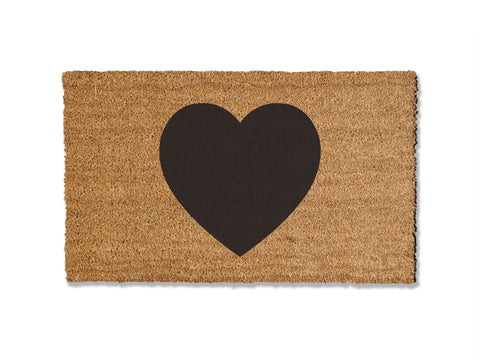 Jumbo Heart Doormat - Heart Decor