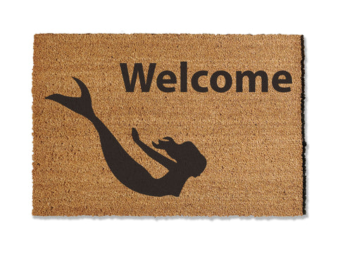 Mermaid Doormat - Welcome Mat