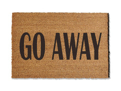 GO AWAY Doormat - Rude Doormat
