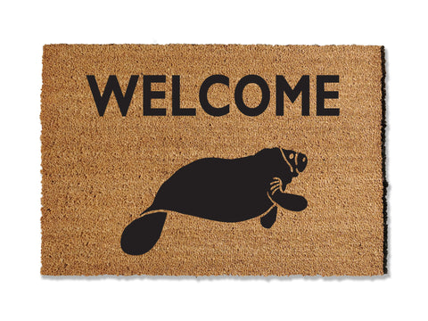 Manatees Doormat - Welcome Mat
