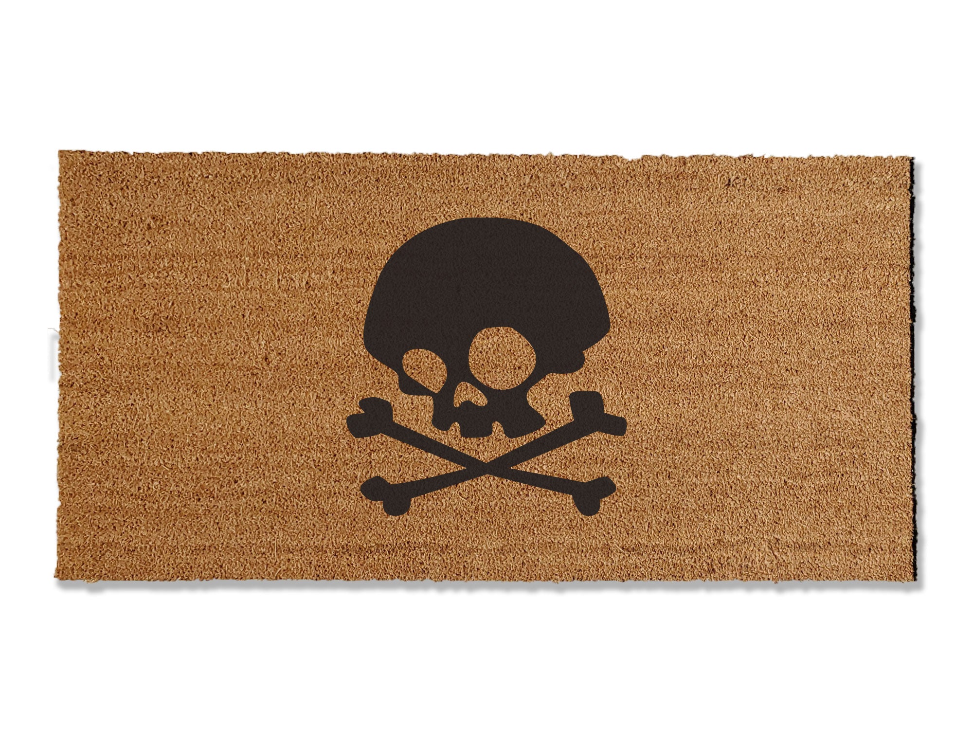 Skull and Crossbones Doormat