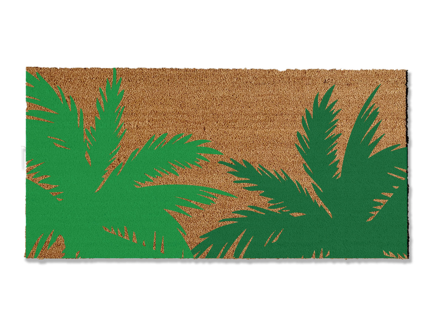 Summer Palm Tree Coir Doormat